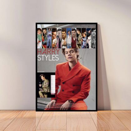 Harry Styles Music Poster Canvas Wall Art Home Decor (No Frame)