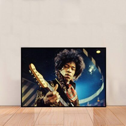 Jimi Hendrix Music Poster Canvas Wall Art Home Decor (No Frame)