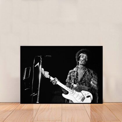 Jimi Hendrix Music Poster Canvas Wall Art Home Decor (No Frame)