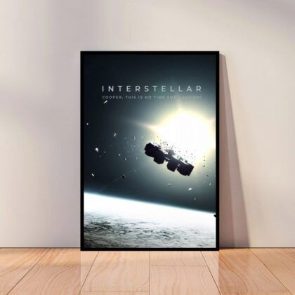 Interstellar Movie Poster Canvas Wall Art Home Decor (No Frame)