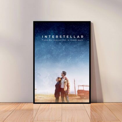 Interstellar Movie Poster Canvas Wall Art Home Decor (No Frame)