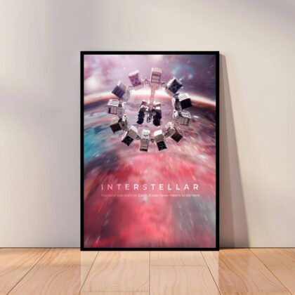 Interstellar Movie Poster Canvas Wall Art Home Decor (No Frame)