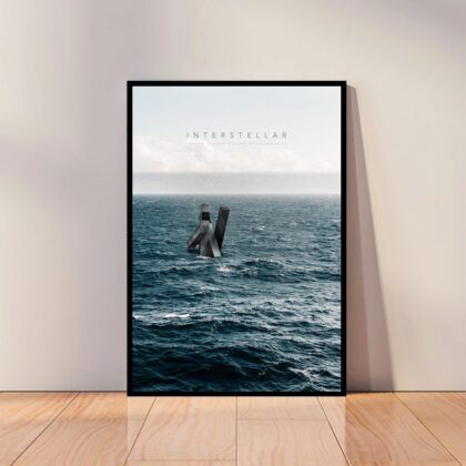 Interstellar Movie Poster Canvas Wall Art Home Decor (No Frame)