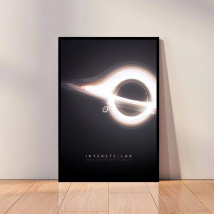 Interstellar Movie Poster Canvas Wall Art Home Decor (No Frame)