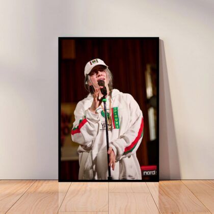 Billie Eilish Music Poster Canvas Wall Art Home Decor (No Frame)