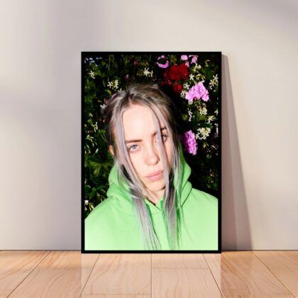 Billie Eilish Music Poster Canvas Wall Art Home Decor (No Frame)