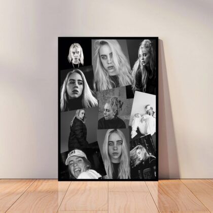 Billie Eilish Music Poster Canvas Wall Art Home Decor (No Frame)