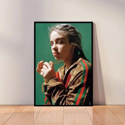 Billie Eilish Music Poster Canvas Wall Art Home Decor (No Frame)