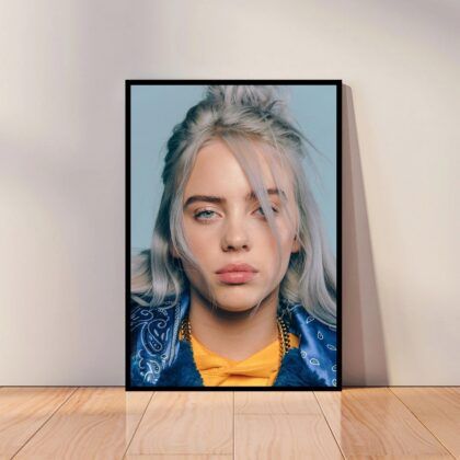 Billie Eilish Music Poster Canvas Wall Art Home Decor (No Frame)