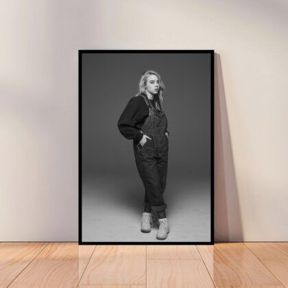 Billie Eilish Music Poster Canvas Wall Art Home Decor (No Frame)
