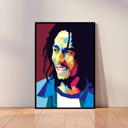 Bob Marley Music Poster Canvas Wall Art Home Decor (No Frame)