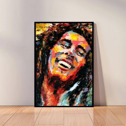 Bob Marley Music Poster Canvas Wall Art Home Decor (No Frame)