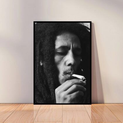 Bob Marley Music Poster Canvas Wall Art Home Decor (No Frame)