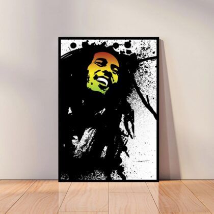 Bob Marley Music Poster Canvas Wall Art Home Decor (No Frame)