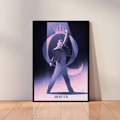 Freddie Mercury Music Poster Canvas Wall Art Home Decor (No Frame)