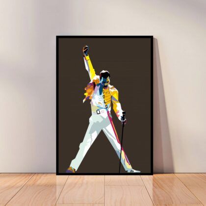 Freddie Mercury Music Poster Canvas Wall Art Home Decor (No Frame)