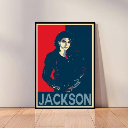 Michael Jackson Music Poster Canvas Wall Art Home Decor (No Frame)