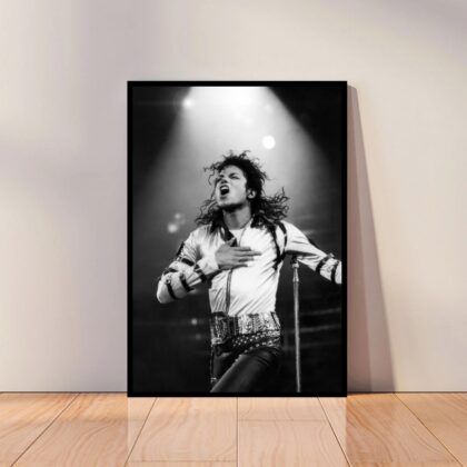 Michael Jackson Music Poster Canvas Wall Art Home Decor (No Frame)