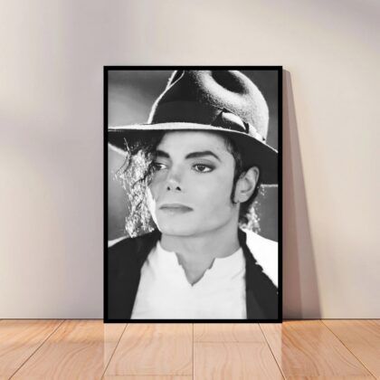 Michael Jackson Music Poster Canvas Wall Art Home Decor (No Frame)