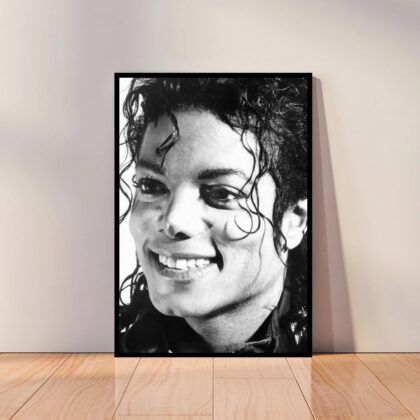 Michael Jackson Music Poster Canvas Wall Art Home Decor (No Frame)