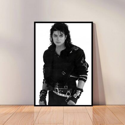 Michael Jackson Music Poster Canvas Wall Art Home Decor (No Frame)