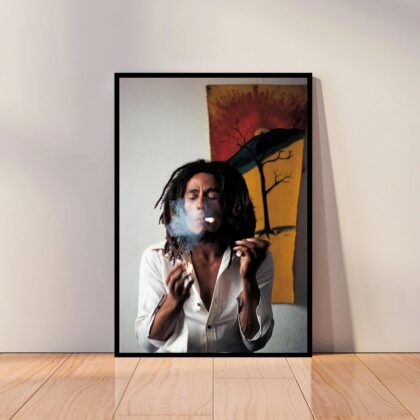 Bob Marley Music Poster Canvas Wall Art Home Decor (No Frame)