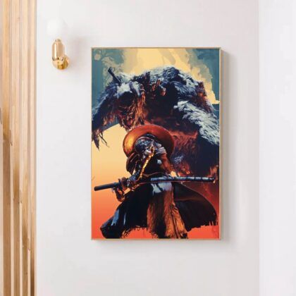 Sekiro Shadows Die Twice GAME Poster Canvas Wall Art Home Decor (No Frame)