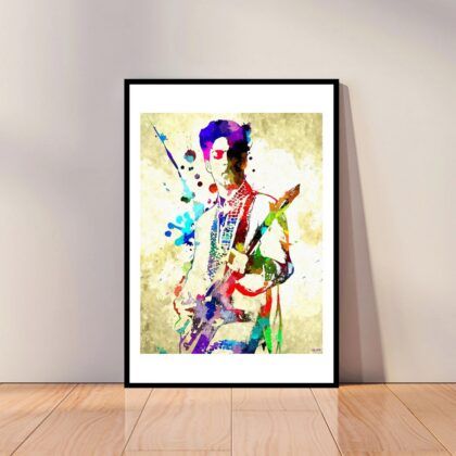 Prince Rogers Nelson Music Poster Canvas Wall Art Home Decor (No Frame)