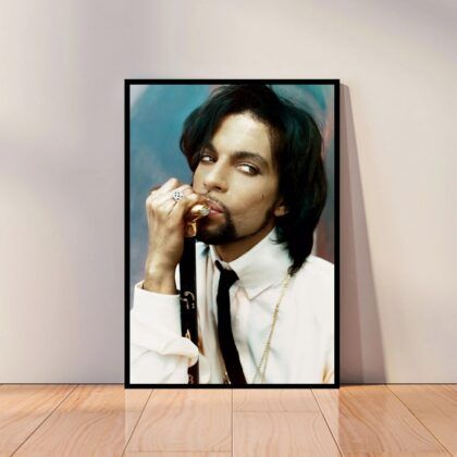Prince Rogers Nelson Music Poster Canvas Wall Art Home Decor (No Frame)