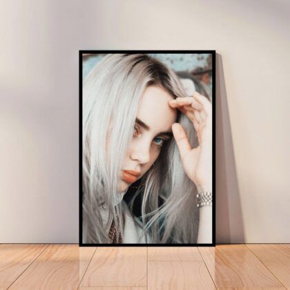 Billie Eilish Music Poster Canvas Wall Art Home Decor (No Frame)