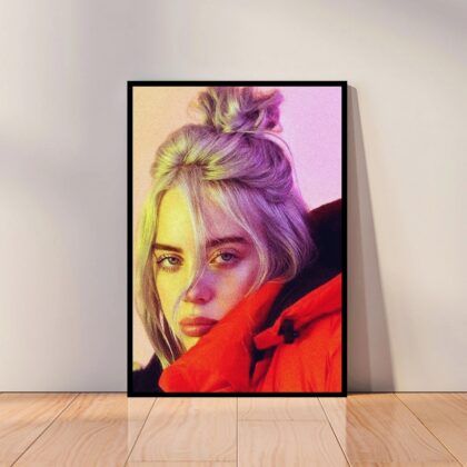 Billie Eilish Music Poster Canvas Wall Art Home Decor (No Frame)