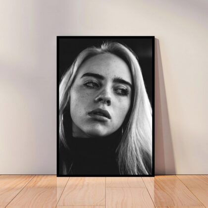 Billie Eilish Music Poster Canvas Wall Art Home Decor (No Frame)