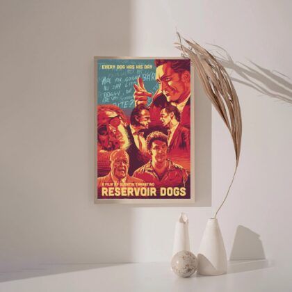 reservoir dogs movie Poster Canvas Wall Art Home Decor (No Frame)