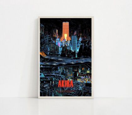 Akira Anime Classic GAME Poster Canvas Wall Art Home Decor (No Frame)