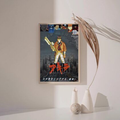 Akira Anime Classic GAME Poster Canvas Wall Art Home Decor (No Frame)