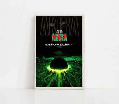 Akira Anime Classic GAME Poster Canvas Wall Art Home Decor (No Frame)
