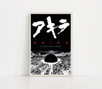 Akira Anime Classic GAME Poster Canvas Wall Art Home Decor (No Frame)