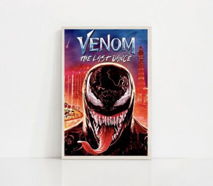 Venom The Last Dance MOVIE Poster Canvas Wall Art Home Decor (No Frame)