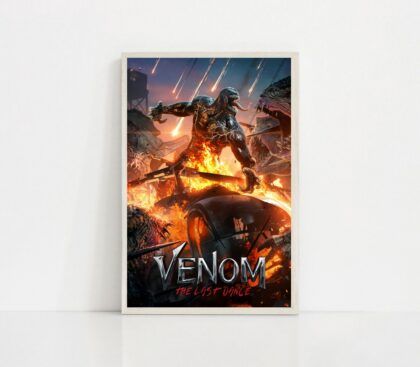 Venom The Last Dance MOVIE Poster Canvas Wall Art Home Decor (No Frame)