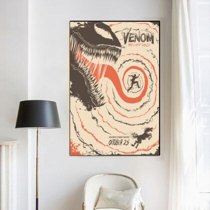 Venom The Last Dance MOVIE Poster Canvas Wall Art Home Decor (No Frame)