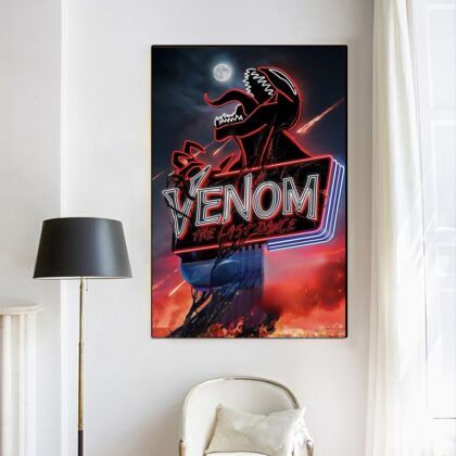 Venom The Last Dance MOVIE Poster Canvas Wall Art Home Decor (No Frame)