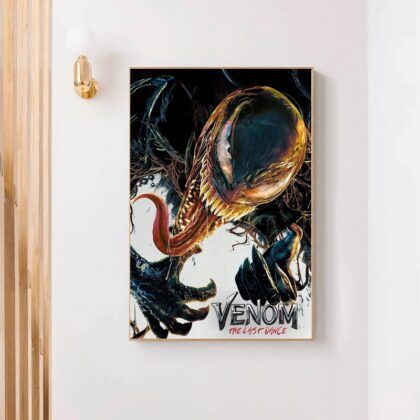 Venom The Last Dance MOVIE Poster Canvas Wall Art Home Decor (No Frame)