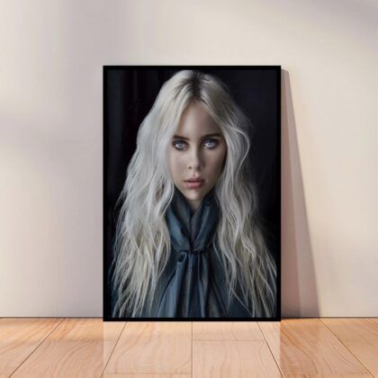 Billie Eilish Music Poster Canvas Wall Art Home Decor (No Frame)