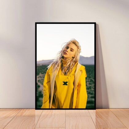 Billie Eilish Music Poster Canvas Wall Art Home Decor (No Frame)