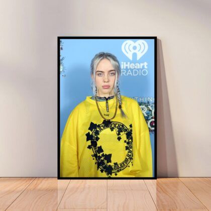 Billie Eilish Music Poster Canvas Wall Art Home Decor (No Frame)