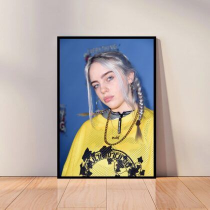 Billie Eilish Music Poster Canvas Wall Art Home Decor (No Frame)