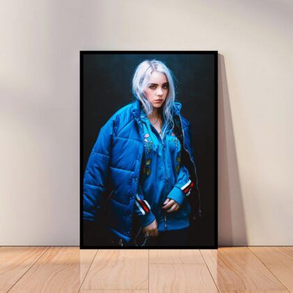 Billie Eilish Music Poster Canvas Wall Art Home Decor (No Frame)