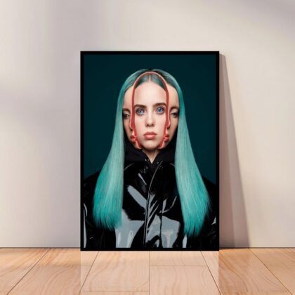 Billie Eilish Music Poster Canvas Wall Art Home Decor (No Frame)