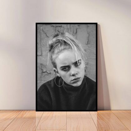 Billie Eilish Music Poster Canvas Wall Art Home Decor (No Frame)