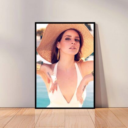 Lana Del Rey Music Poster Canvas Wall Art Home Decor (No Frame)